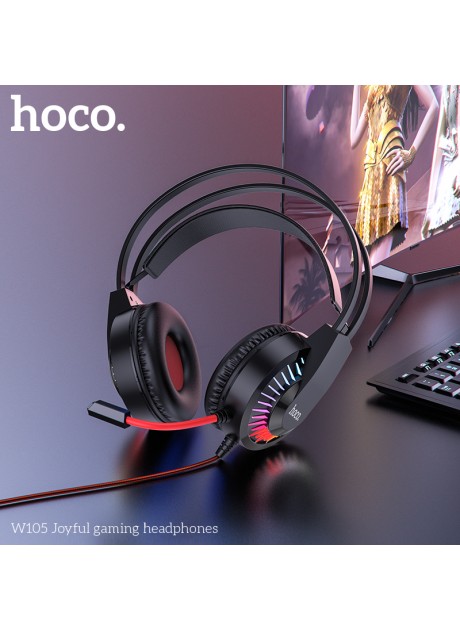 Hoco W105 Magic Tour Gaming Wired Headset (3.5mm)